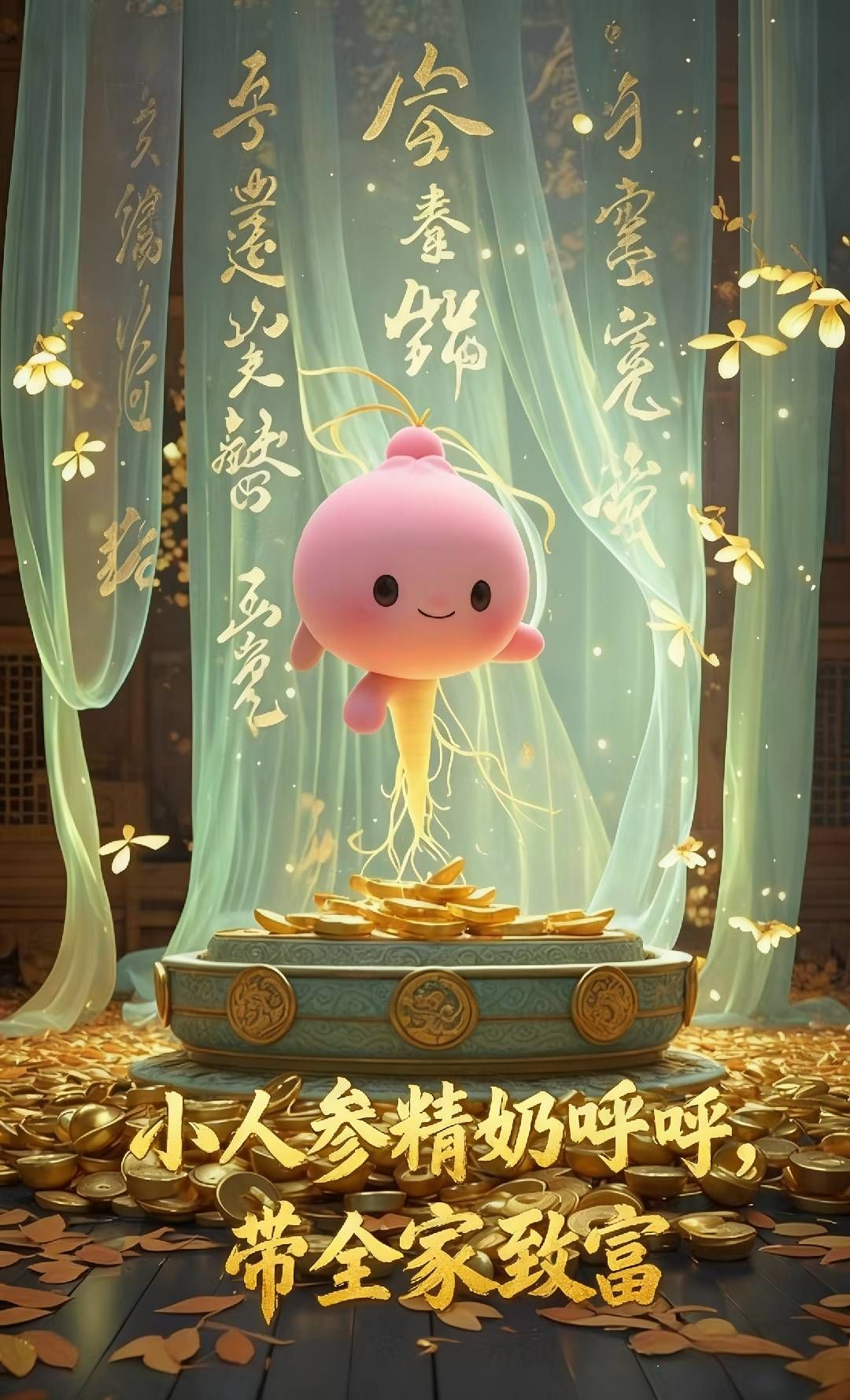 短剧小人参精奶呼呼带全家暴富！奶呼呼小人参精带全家逆袭，超高清全集在线看～